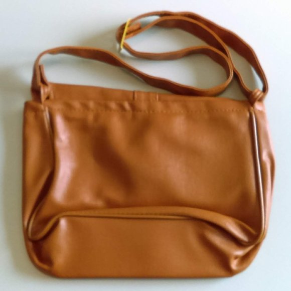 Vintage Soft Brown Leather? Shoulder Purse Bag Adjustable Strap Excellent Shape! - Picture 4 of 11